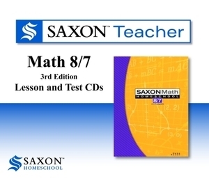 Saxon Math 87 3rd Edition Lesson & Test Teacher CD-rom