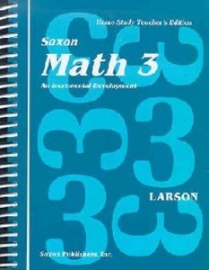 Saxon Math 3 Home Study Solutions Manual