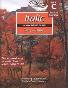 Getty-Dubay Italic Handwriting Book C Grade 2
