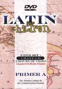 Latin For Children Primer A 3 DVDs and Chant CD