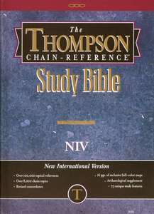 NIV Thompson Chain Reference Bible Hardcover