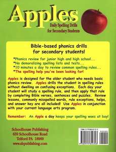 Apples: Daily Spelling Drills for Secondary Students