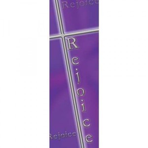Banner - "Rejoice" 2'x6'