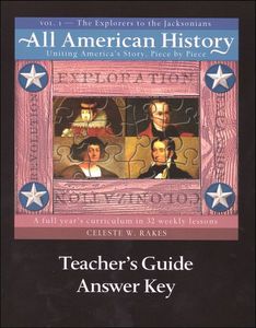 All American History Teacher's Manual Volume 1