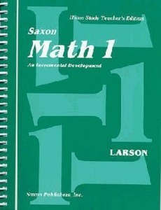 Saxon Math 1 Home Study Solutions Manual