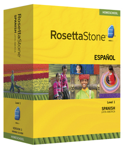 Rosetta Stone Latin America Spanish Level 1 Homeschool Set Version 3