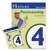 Alpha Omega Horizons Penmanship Grade 4 Homeschool Set