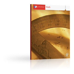 Alpha Omega Lifepac Math (Trigonometry) 12th Grade Workbooks Set
