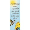 Banner - "All Things Work Together for Good to Those Who Love God"