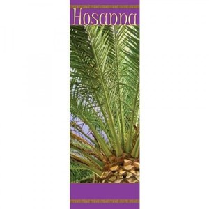 Banner - "Hosanna" Palm 2'x6'