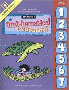 Critical Thinking Mathematical Reasoning Beginning Book 1