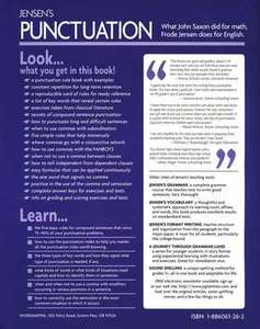 Jensen's Punctuation Grades 8+ - Frode Jensen