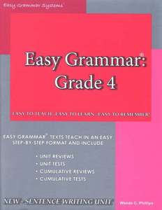 Easy Grammar Grade 4 Teachers Manual