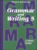 Saxon Grammar and Writing (Hake's Grammar) Grade 5 Student Workbook
