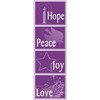 Banner - "Hope Peace Joy Love"