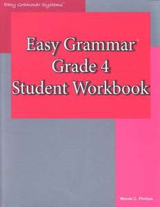 Easy Grammar Grade 4 Student Workbook