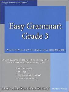 Easy Grammar Grade 3 Teacher's Edition