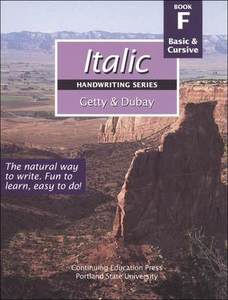 Getty-Dubay Italic Handwriting Book F Grade 5